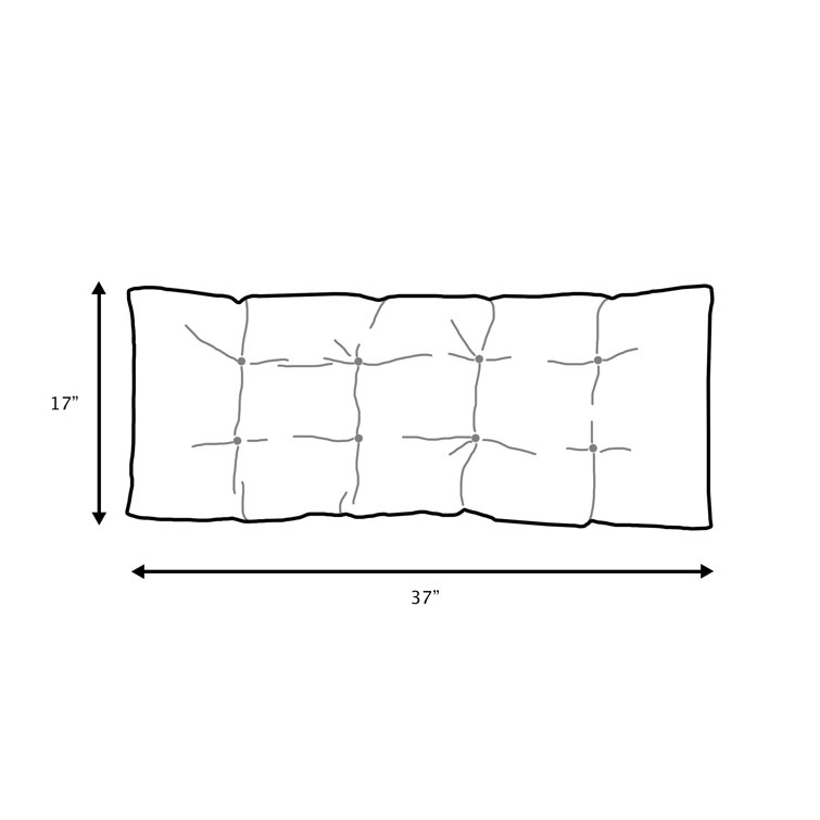 Mozaic Company Outdoor Bench Seat Cushion Wayfair Canada